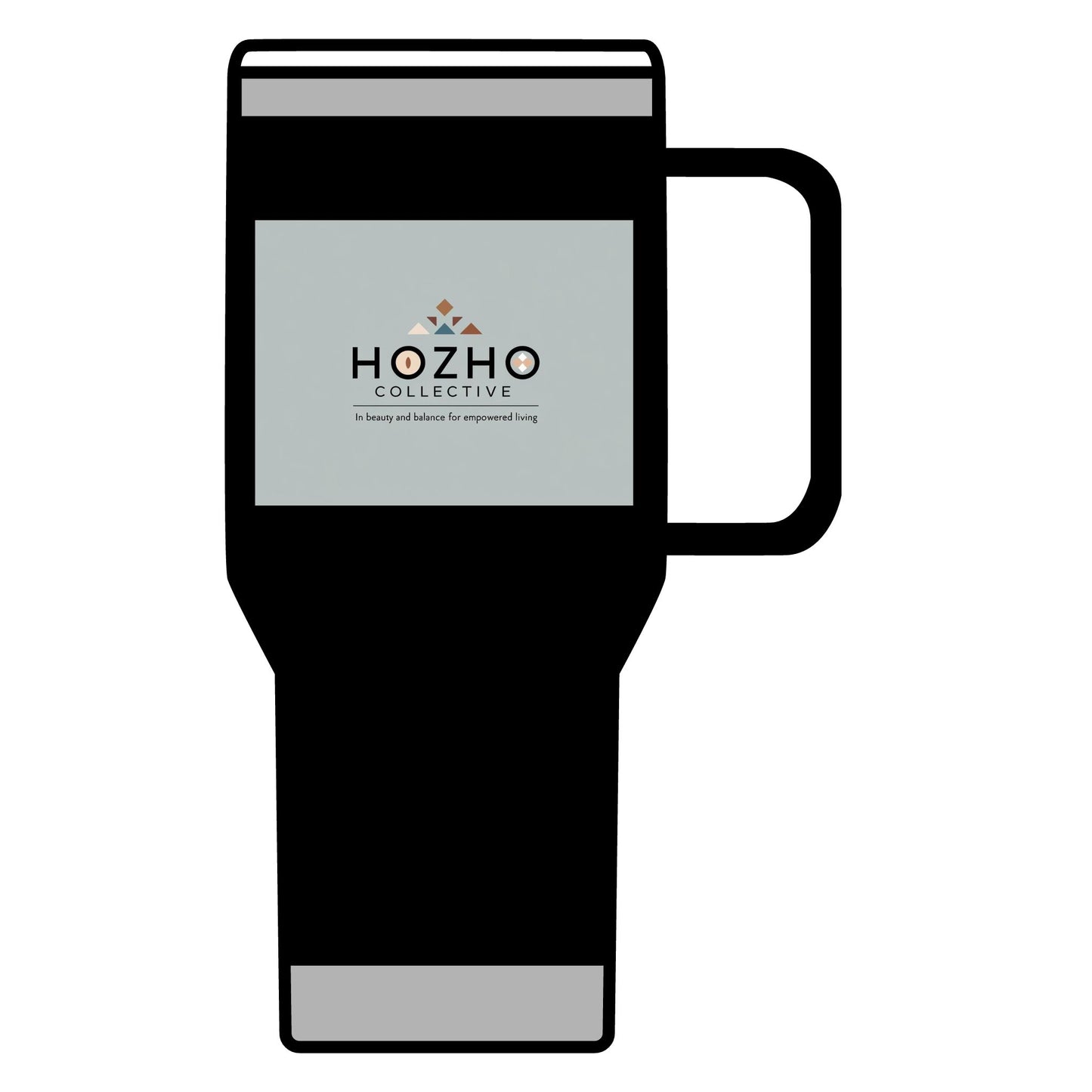 Travel Mug, 20oz - Hozho Collective | Insulated Coffee Cup for On-the-Go, Perfect for Gifts, Camping, Road Trips, and Daily Use