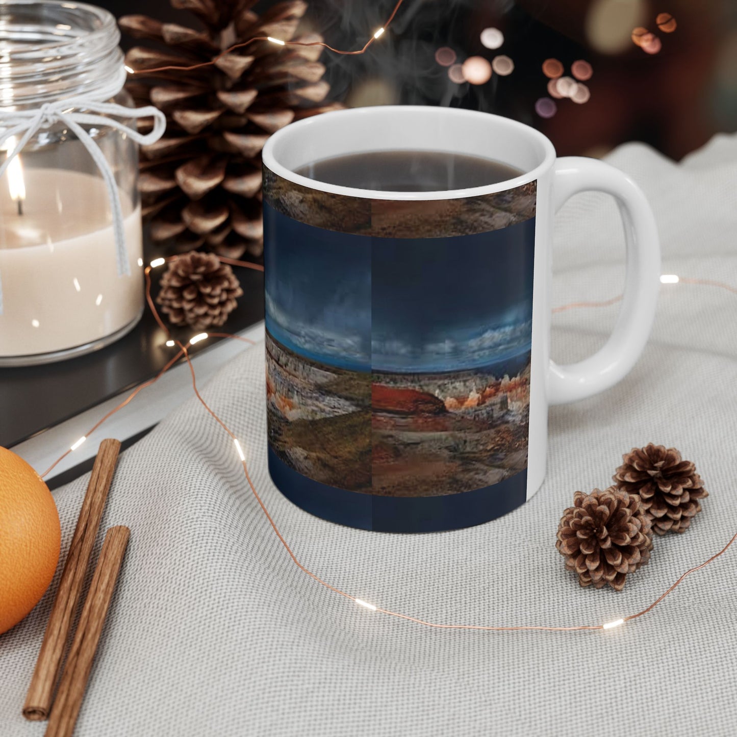 Rain Clouds Mug 11oz by Hozho Collective