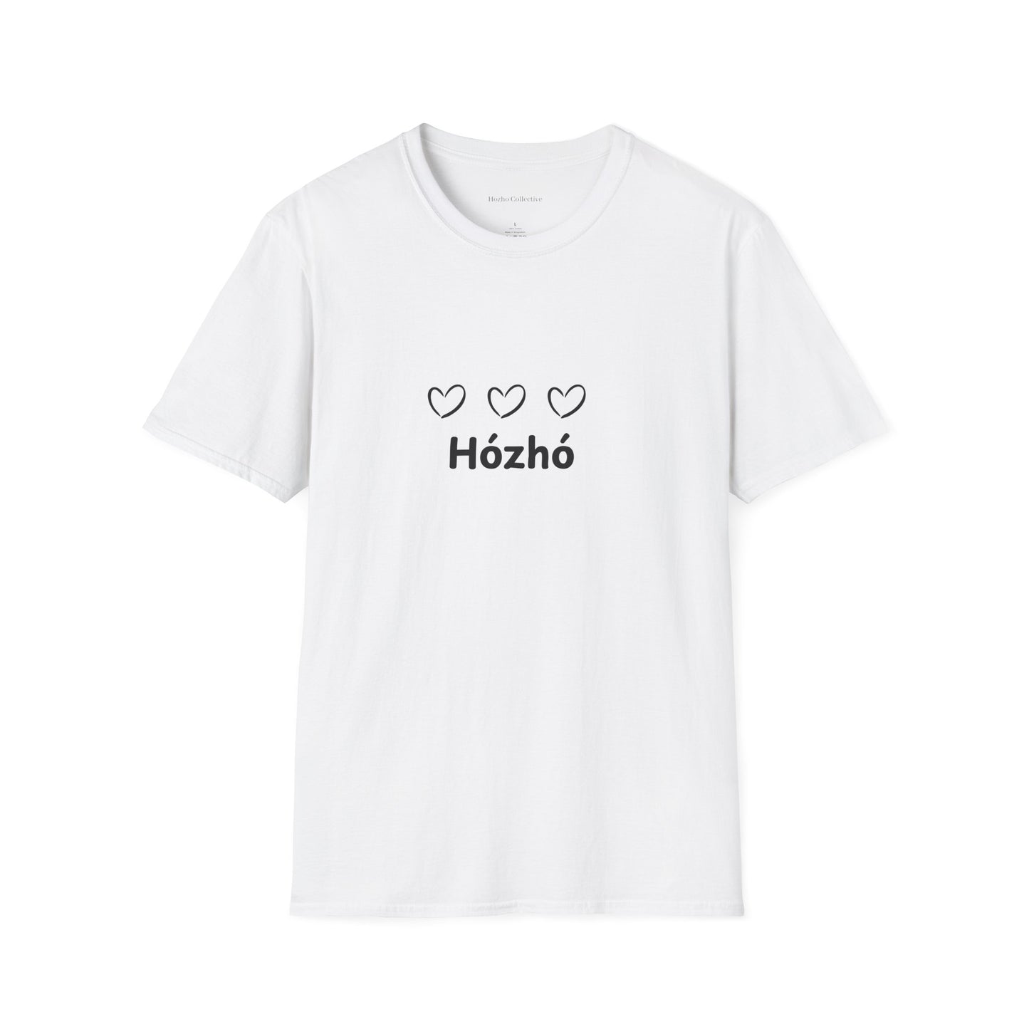 Hozho Unisex Softstyle T-Shirt | Bohemian Vibe, Comfortable Wear, Celebration, Gift for Friends, Affirmation Tee