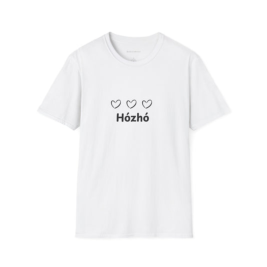 Hozho Unisex Softstyle T-Shirt | Bohemian Vibe, Comfortable Wear, Celebration, Gift for Friends, Affirmation Tee