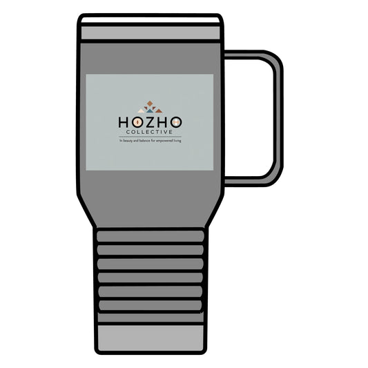 Travel Mug, 20oz - Hozho Collective | Insulated Coffee Cup for On-the-Go, Perfect for Gifts, Camping, Road Trips, and Daily Use