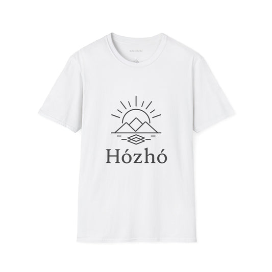 Hózhó (Navajo word meaning balance & beauty) T-Shirt, Relaxed Style Tee, Unisex Sunset Tee