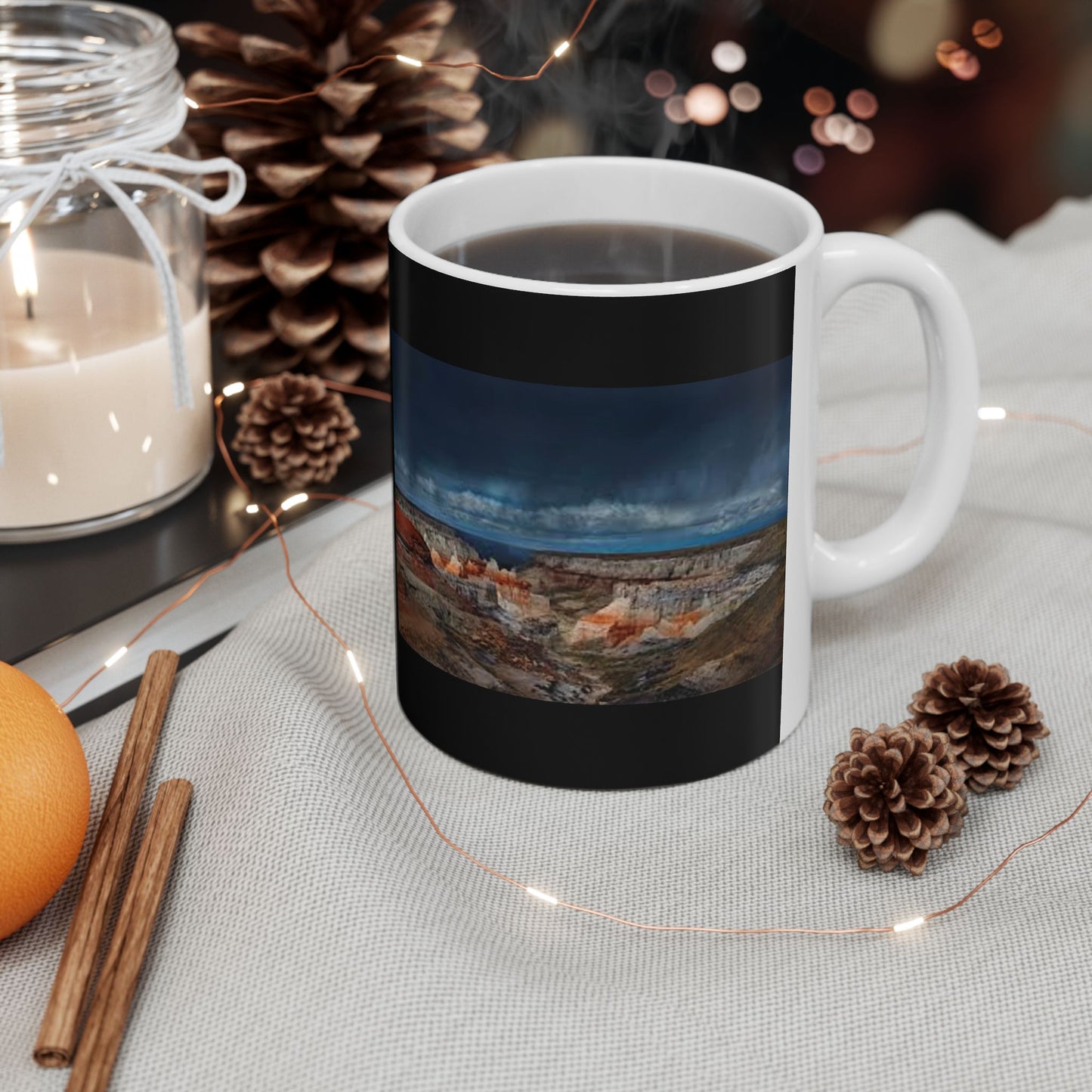 Rain Clouds Mug 11oz by Hozho Collective